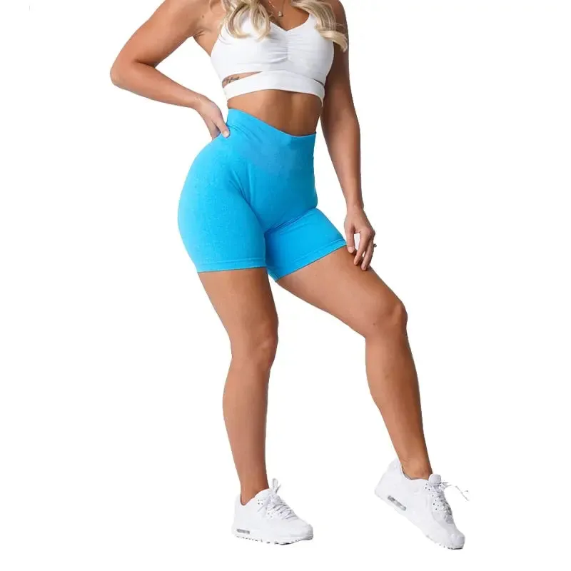 Woman Fitness Elastic Shorts