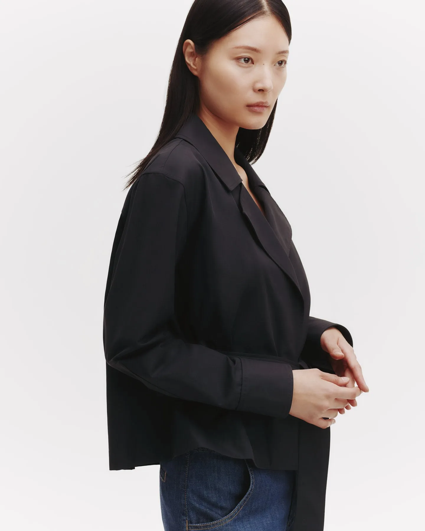 Wrapped Up Jacket in Waterproof Canvas