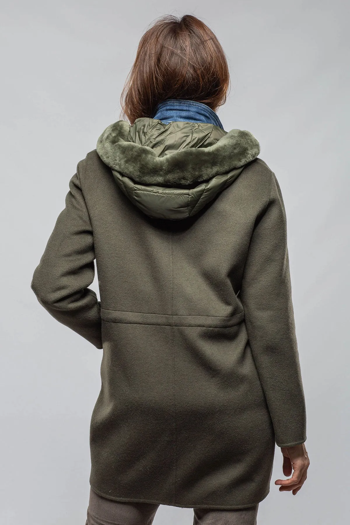 Wyona Wool Coat w/Down Vest