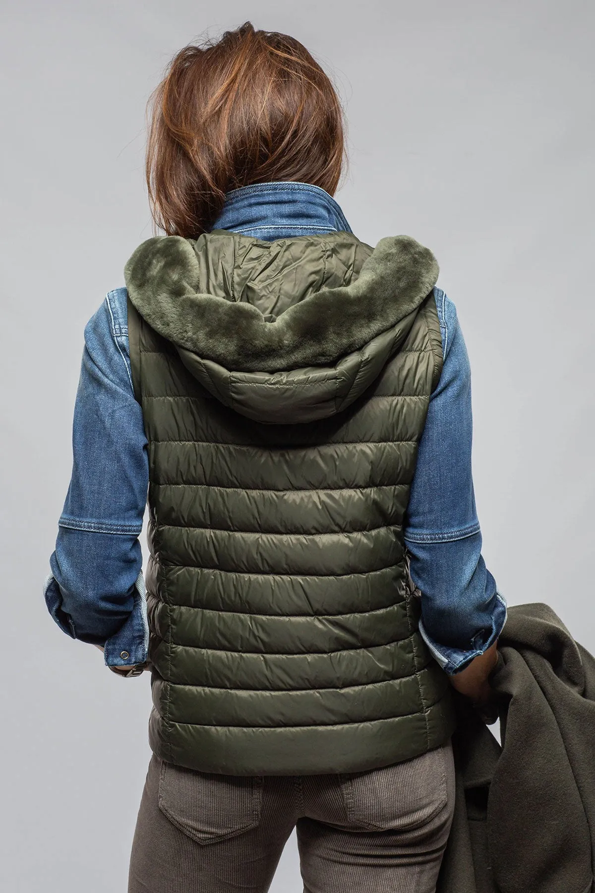 Wyona Wool Coat w/Down Vest