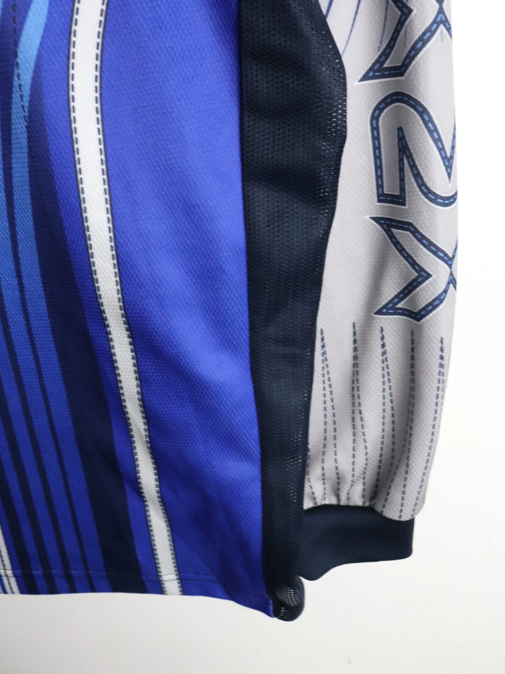Xtreme Motocross Jersey Fits Mens Large White Blue