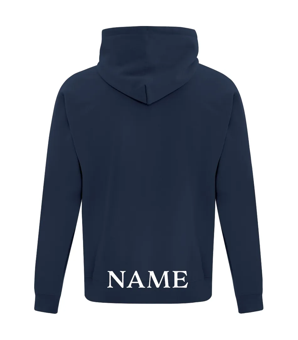 Youth 25th Anniversary Cotton Full Zip Hooded Sweatshirt with Embroidered Logo