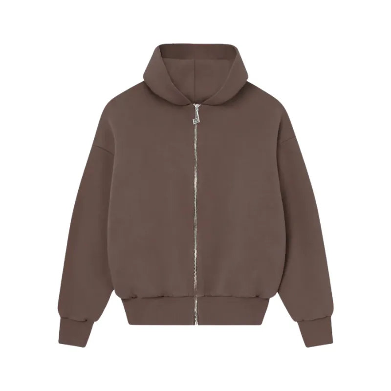 Zip Hoodie November Brown | Perplex
