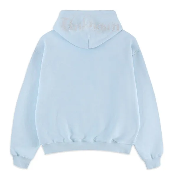 Zip Hoodie Rhinestone Blue | Unknown